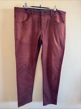 RW&CO. Slim Burgundy Men's Pants